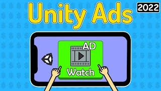 Unity Ads 2022 (Rewarded and Interstitial) - Easy Unity Tutorial