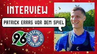 "Wollen einen guten Abschluss haben"  | Patrick Erras vor dem Auswärtsspiel bei Hannover 96