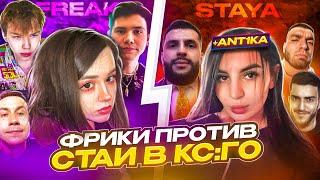 ФИНАЛ ШОУМАТЧА ПО CSGO | FREAK SQUAD VS STAYA | STROGO ROFLS