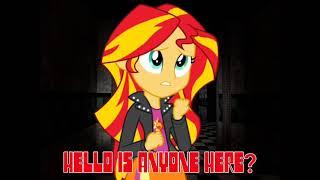 Sunset Shimmer in five nights at Freddy's 2