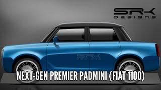 Next-Gen Premier Padmini (Fiat 1100) - Rendering | SRK Designs