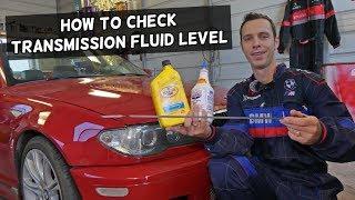 HOW TO CHECK TRANSMISSION FLUID LEVEL | SUPER EASY