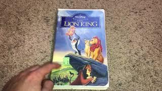 The Lion King 1995 Canadian VHS Review (Redo)