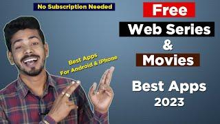 Best Apps to Watch Movies & Web Series for Free in 2023 | Free OTT Apps for iPhone & Android
