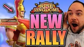 Scipio Aemilianus Smite Rally [new infantry reveal!] Rise of Kingdoms