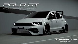 VW POLO Hyper Widebody Concept by Zephyr Designz | 4K