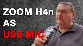 How to use a Zoom H4n or H4n Pro as a USB microphone