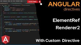 What Is ElementRef  and  Renderer2 in Angular | angular tutorial | Angular 15