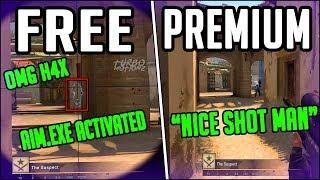 CS:GO - Free Vs $500  PREMIUM Cheat Review! - Overwatch With Turbo!