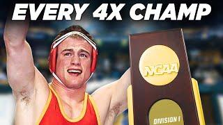 Every 4X NCAA Wrestling Champion