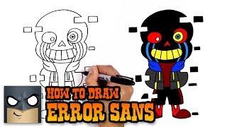 How to Draw Error Sans | Undertale (Art Tutorial)