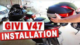 2014 Honda Forza 300 - Givi V47 Monokey Top Case Installation