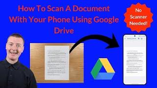 How To Scan A Document On Android Using Google Drive