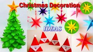 3 easy Christmas decorations ideas/Christmas craft ideas/paper craft idea/simpleand easy making idea