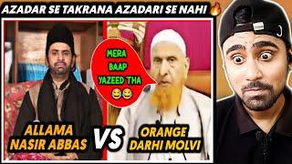 Indian Reacts To Azadar Se Takrana Azadari Se Na | Orange Darhi Molvi Ko Karara Jawab