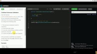 Coderbyte | Codeland Username Validation | How to build logic to run a program | Coding practice