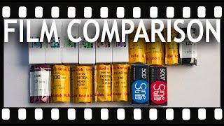 13 Color and Black and White Film Stocks Compared