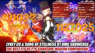 Lyney C0 & R1 Song of Stillness 1.2M DMG | The Best F2p Weapon Abyss & Open World Showcase