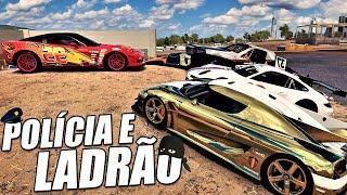 POLÍCIA E LADRÃO - NINGUÉM PEGA O RELÂMPAGO - FORZA HORIZON 3