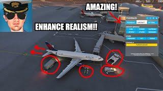 You NEED this realistic pushback addon for Microsoft Flight Simulator