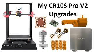 CR10S Pro V2 upgrades that make a big difference in producing quality, and successful prints.