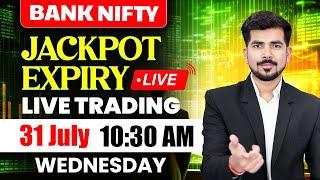 ( Bank Nifty Expiry ) Bank Nifty & Nifty Live Trading [ 31 July 2024  ] Prabhat Trading Services