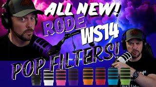 Rode's ALL NEW WS14 Colored Pop Filters - And Mics They'll Fit ON!!!