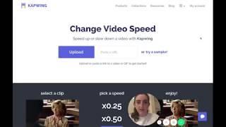 How to Speed Up or Slow Down A Video for Free Online