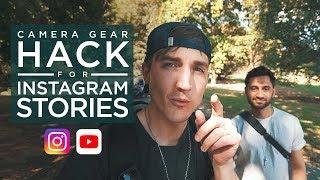 Camera hack for shooting Instagram Vertical Stories & YouTube Horizontal Video