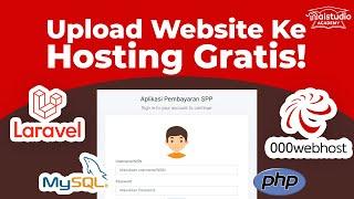 Belajar Upload Website LARAVEL Ke Hosting Gratis