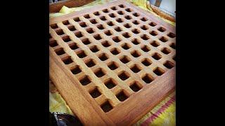 How i made my Teak Grating/Wie ich mein Teak Gräting gebaut habe