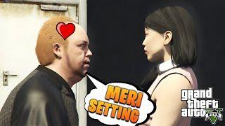 GTA 5 - The Diamond Casino Heist - Lester Kisses Georgina Cheng