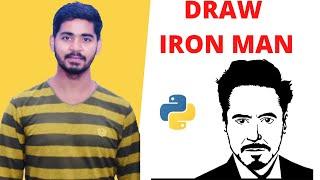 Draw Famous Celebrity Images Using Python | 3 Lines Of Code