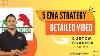 Scalping Strategy | EMA startegy | Power of Stock |Trading Setup |reuploaded