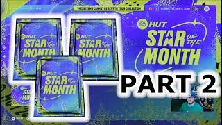 Huge Star of the Month Pack Opening PART 2 NHL 24 Hut