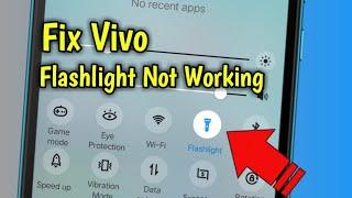 All Vivo Mobiles Flashlight Not Working Problem Solved 100% Working