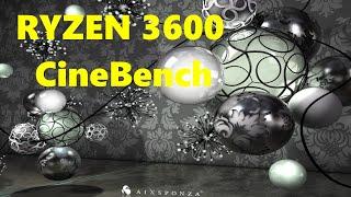 AMD RYZEN 3600 CINEBENCH