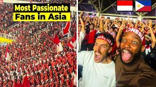 American Experiences Indonesia vs Philippines Football Match  ( Insane Atmosphere)