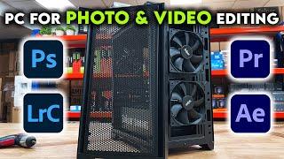 PC for Latest Adobe Photoshop, Lightroom, After Effects & Premiere Pro | 4K Video Editing PC