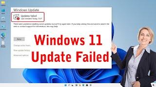 [SOLVED] How to Fix Windows 11 Update Failed Problem Issue Very Easily & Quickly