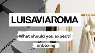 What To Expect When You Order From Luisaviaroma | Unboxing My Stuff | Luisaviaroma Haul | Vlog