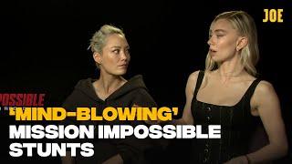 Pom Klementieff & Vanessa Kirby on the Mission Impossible stunt that made them physically unwell