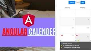 How to use Angular Calendar npm | Demo + Code