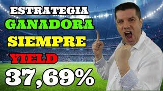 Estrategia GANADORA en [APUESTAS DEPORTIVAS] con EMPATES en FÚTBOL OLÍMPICO con un Yield del 37,69%