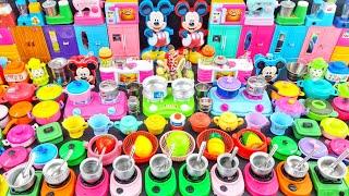 6:2 Minutes Satisfying with Unboxing Hello Kitty Mini Kitchen Set installation|ASMR Mini Kitchen Set