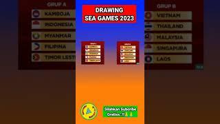 DRAWING SEA GAMES 2023 SEPAK BOLA#shorts#feedshorts#drawingseagames2023#seagames#sepakbolaseagames