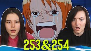 AQUA LAGUNA HAS ARRIVED! One Piece Ep 253 & 254 REACTION & REVIEW