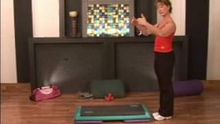 Basic Step Aerobics & Workout Routines : Basic T Step Move in Step Aerobics