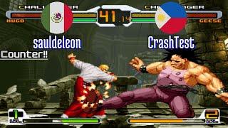 FT5 @svcsplus: sauldeleon (MX) vs CrashTest (PH) [SNK vs Capcom svc Fightcade] Aug 17