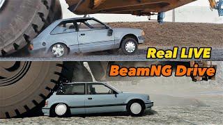 BeamNG Drive VS Real Live - CRASH-TEST #1